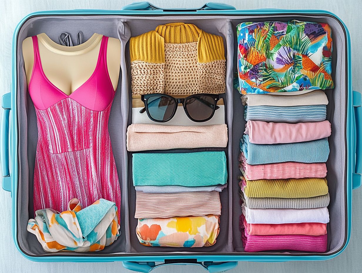 How Can One Choose the Right Clothing Items to Pack Lightly?