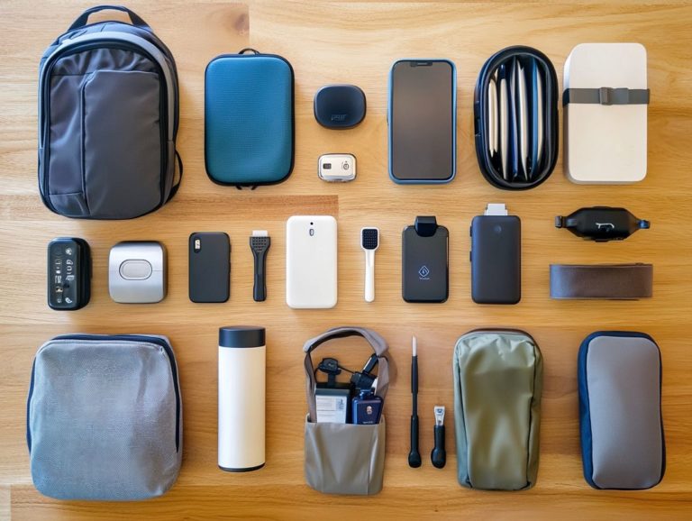 10 Travel Gadgets for Light Packing