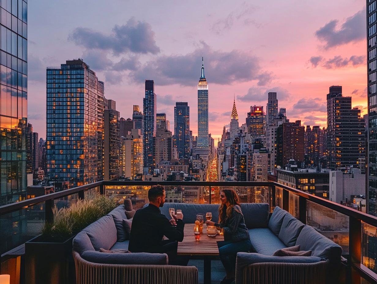 Rooftop view of The NoMad Hotel in New York