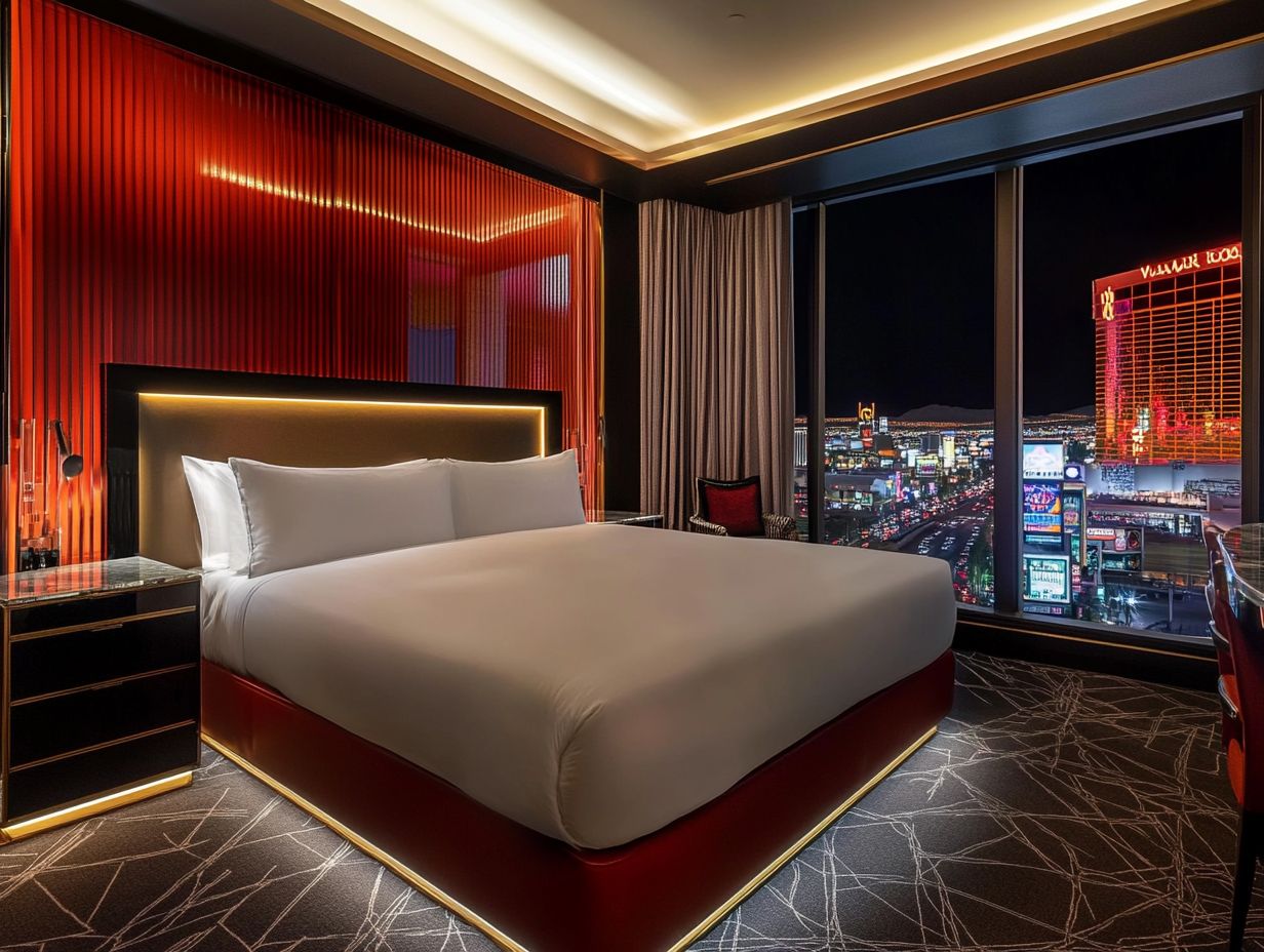 Image showing frequently asked questions about affordable luxury stays in Las Vegas