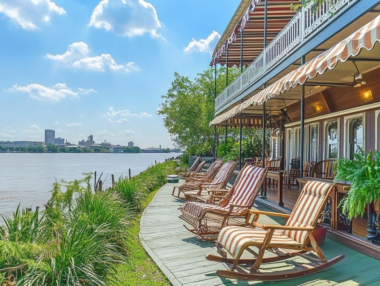 10. The Paddlewheeler Creole Queen Dinner Jazz Cruise featuring live jazz and a vibrant ambiance