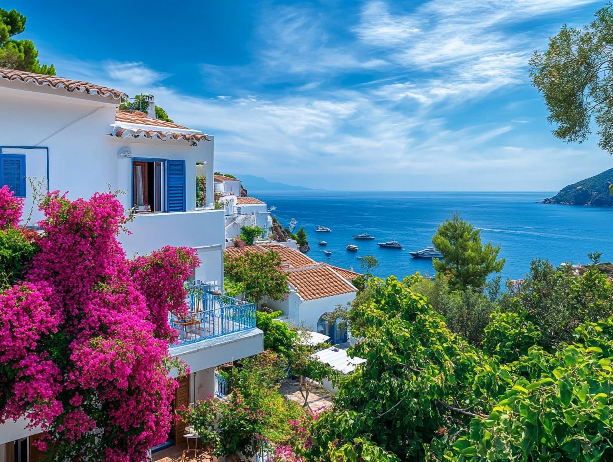 Stunning villas in Greece showcasing incredible deals