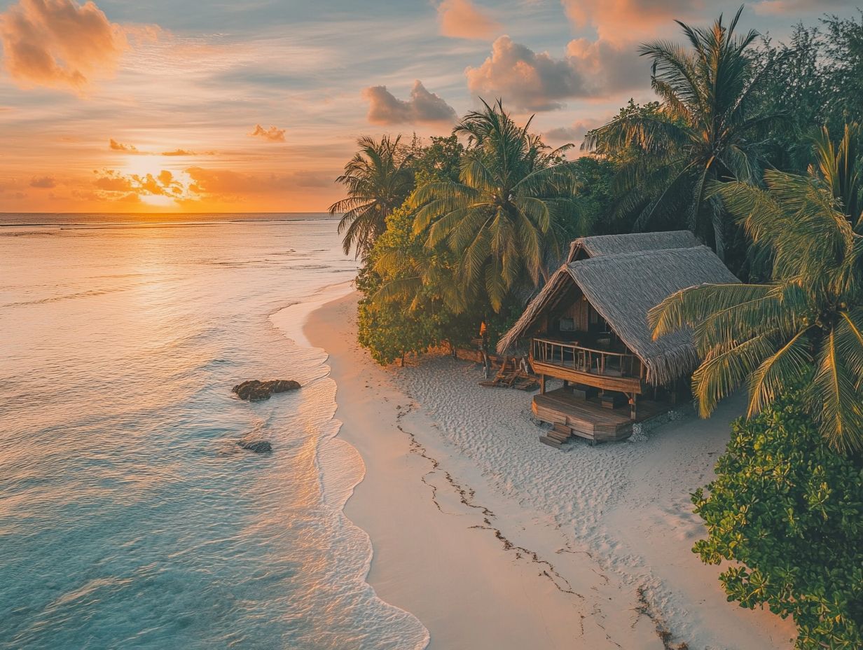 Unique Airbnb accommodation options in the Maldives