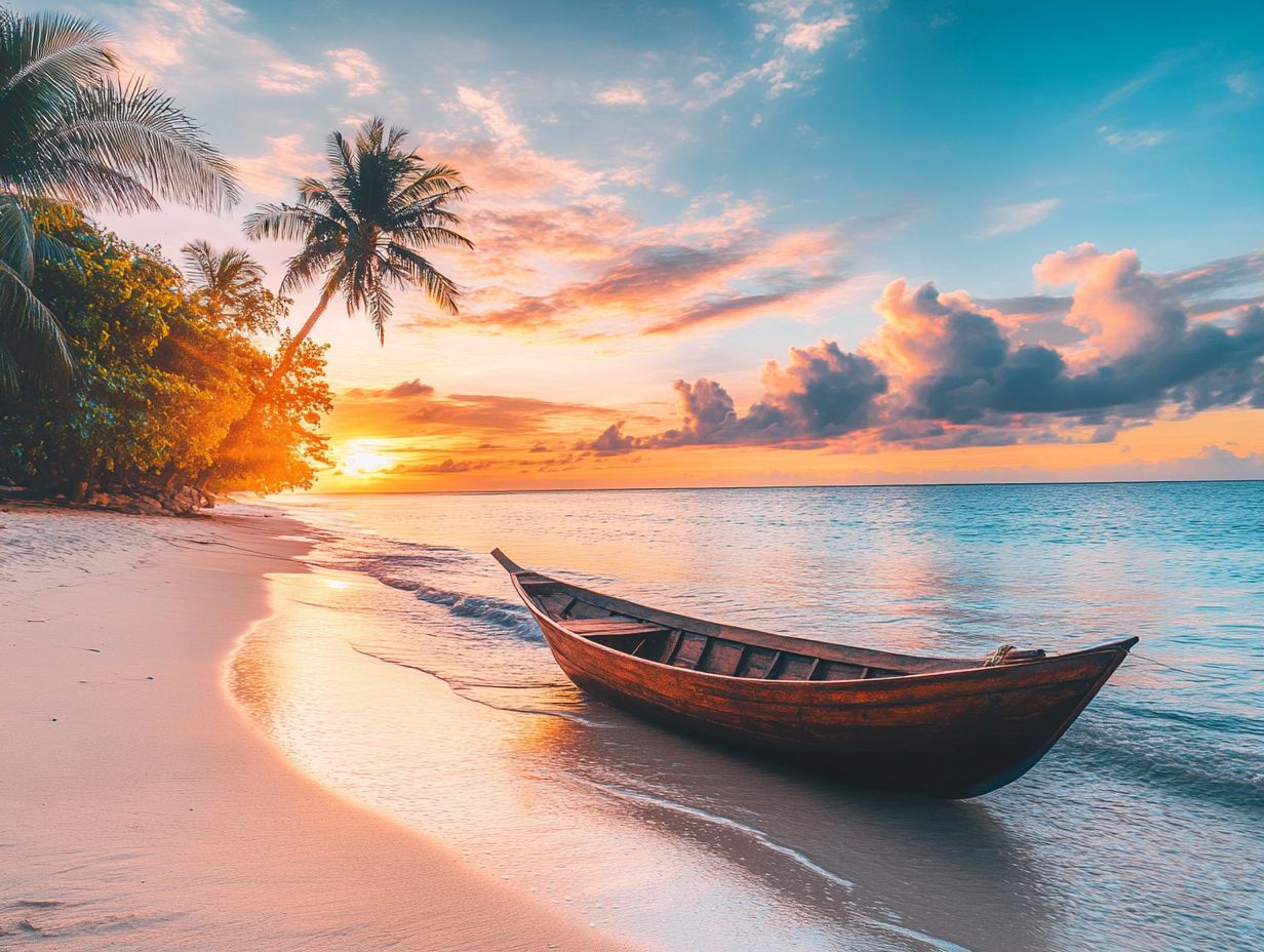 Beautiful beach at Koh Rong, Cambodia