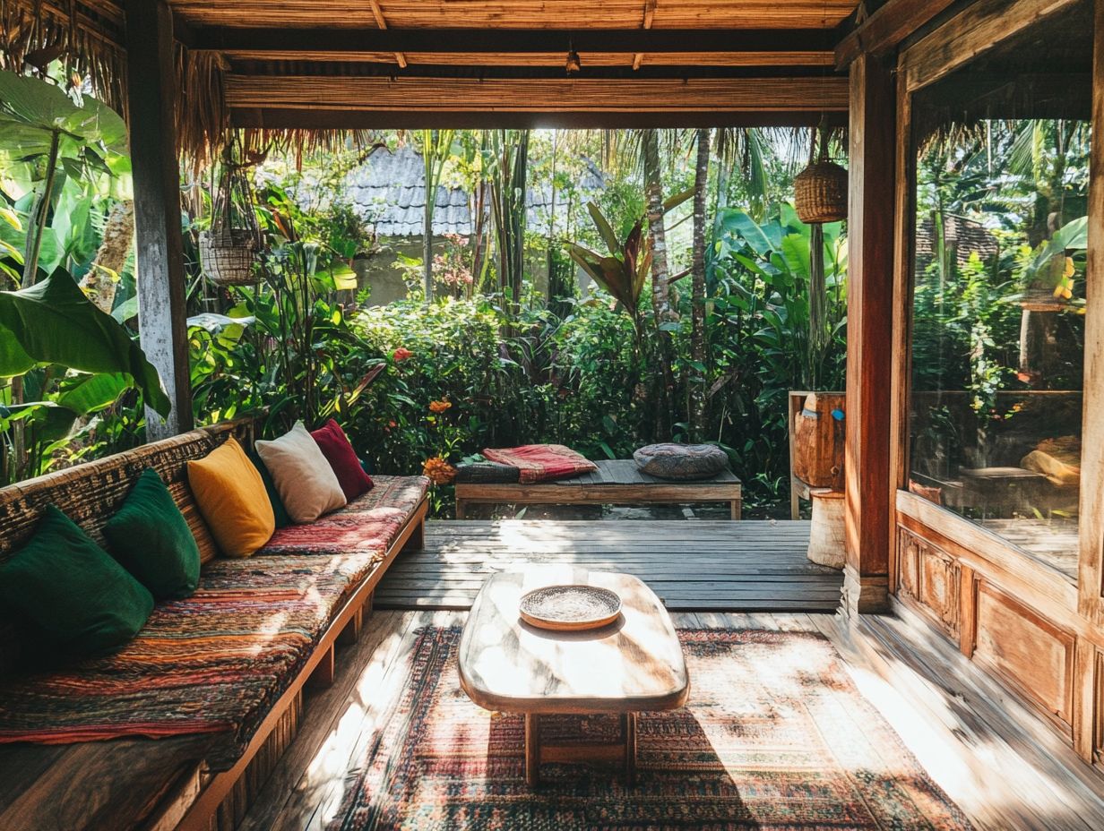 Budget-friendly Airbnb options in Bali with stunning views