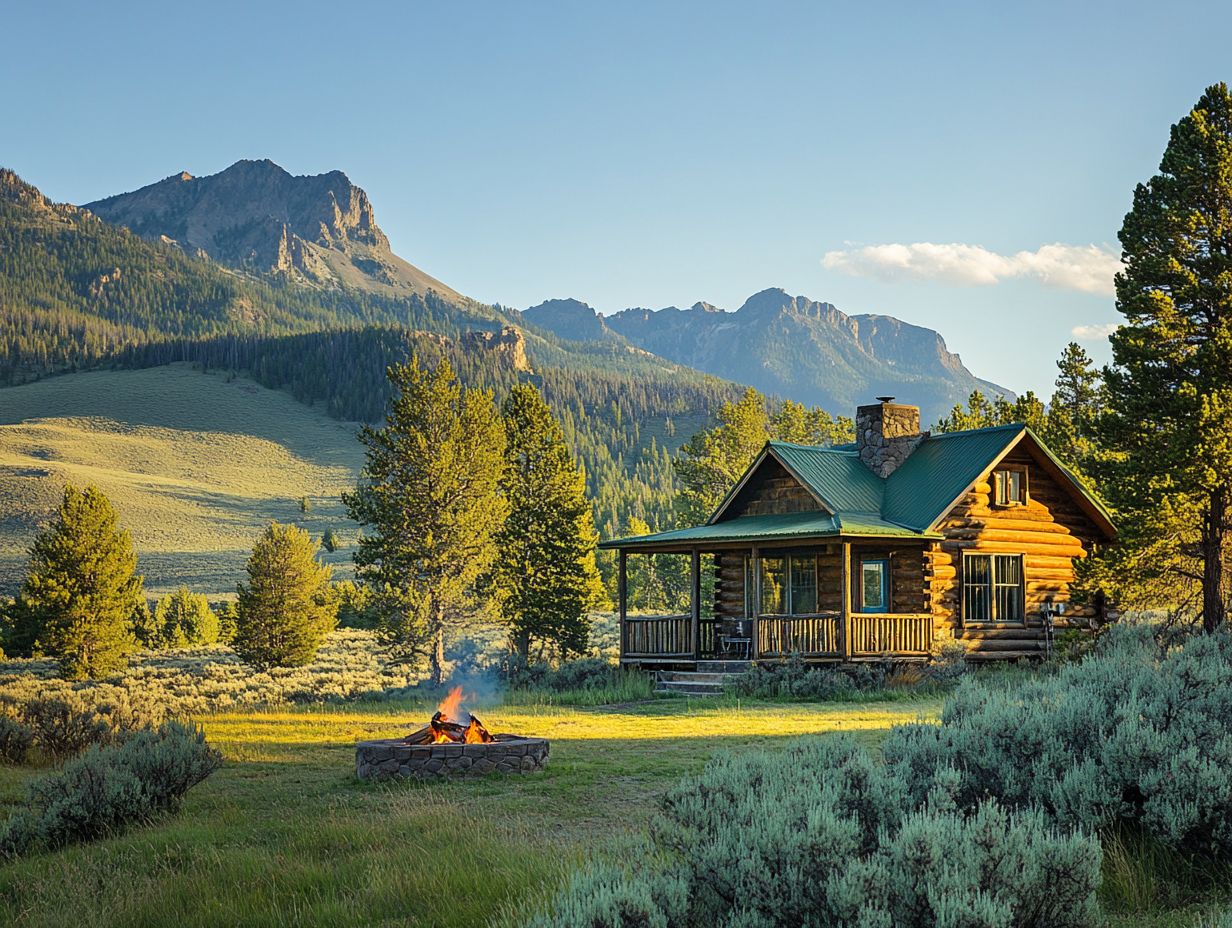 Cozy hostel with shared accommodations near Yellowstone