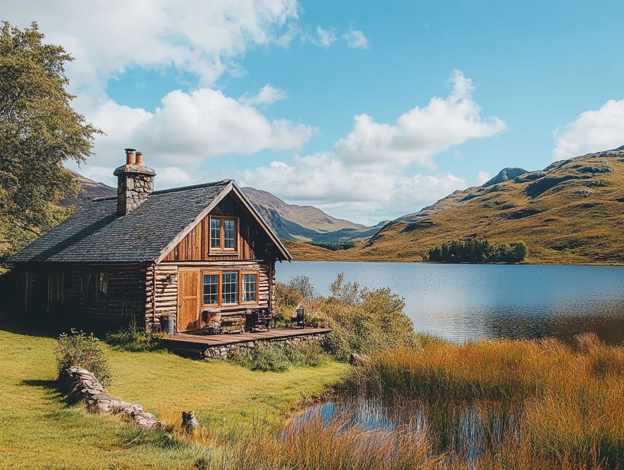 Beautiful scenery of the Scottish Highlands