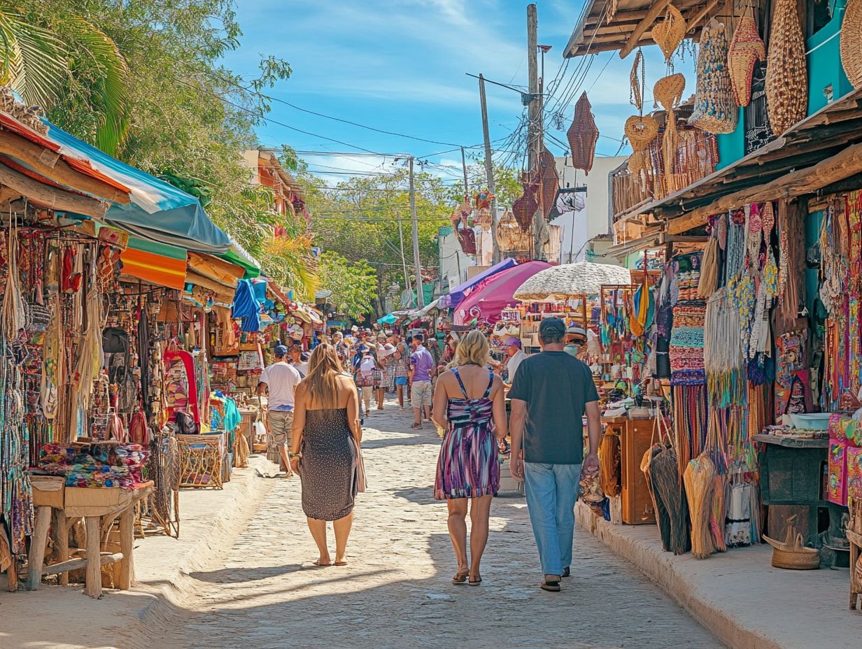 A traveler connecting with locals in a vibrant cultural setting