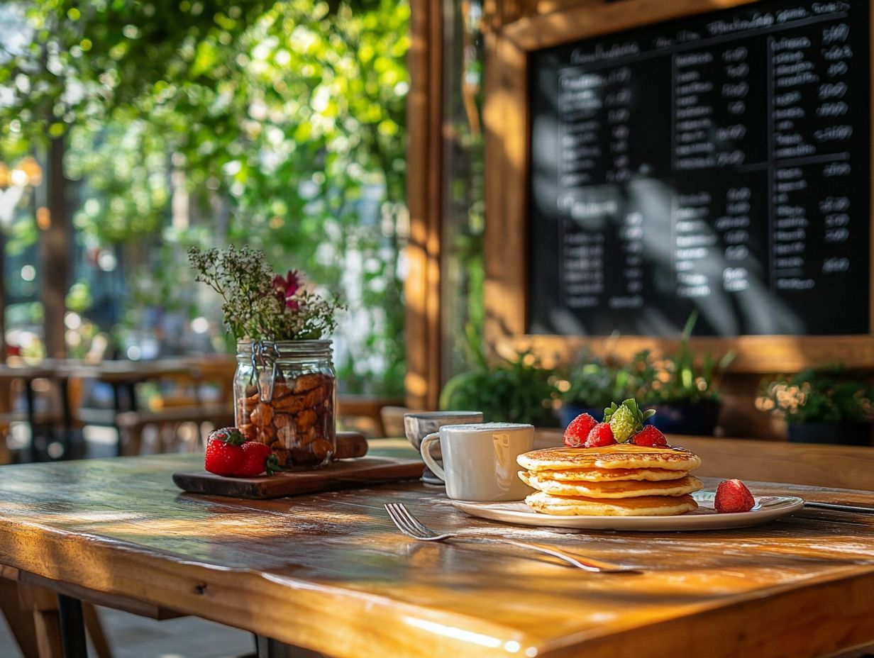 Delicious breakfast dishes available at student discount spots in Los Angeles