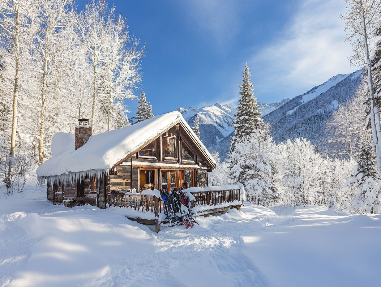 Beautiful view of campgrounds and RV parks in Aspen surrounded by nature.