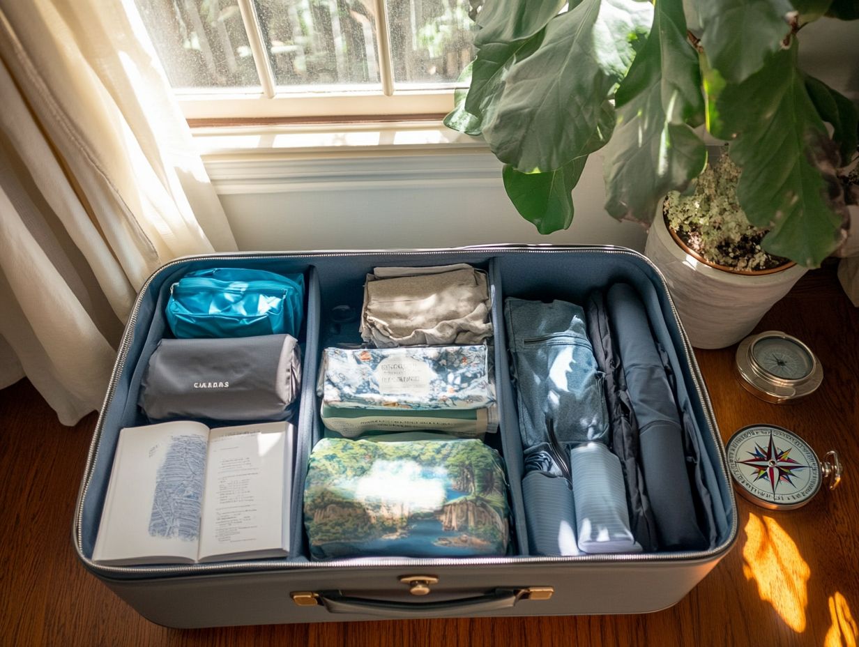 Essential packing items for solo travelers