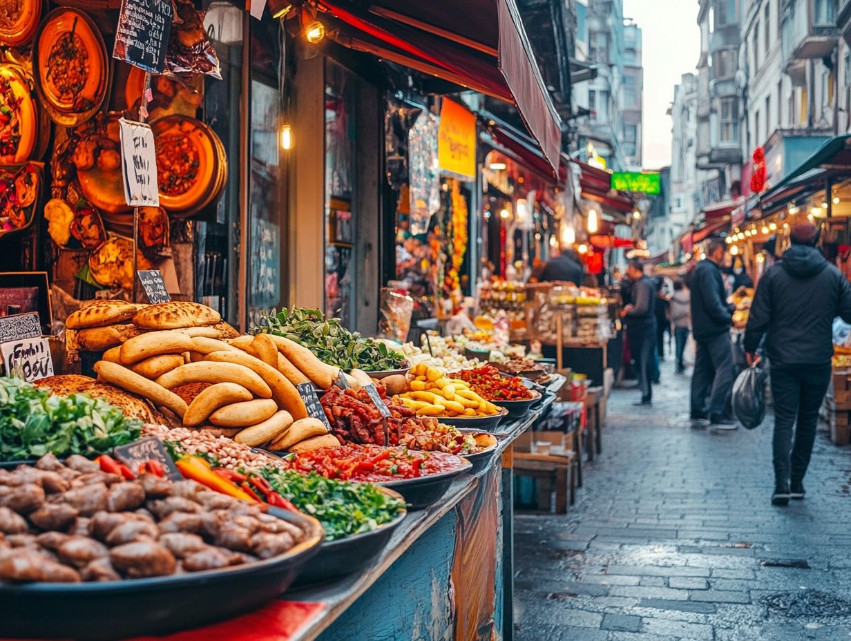 A selection of affordable cuisine options in Istanbul, including Turgut Kebab Restaurant and Ziya Baba T rk Mutfa .