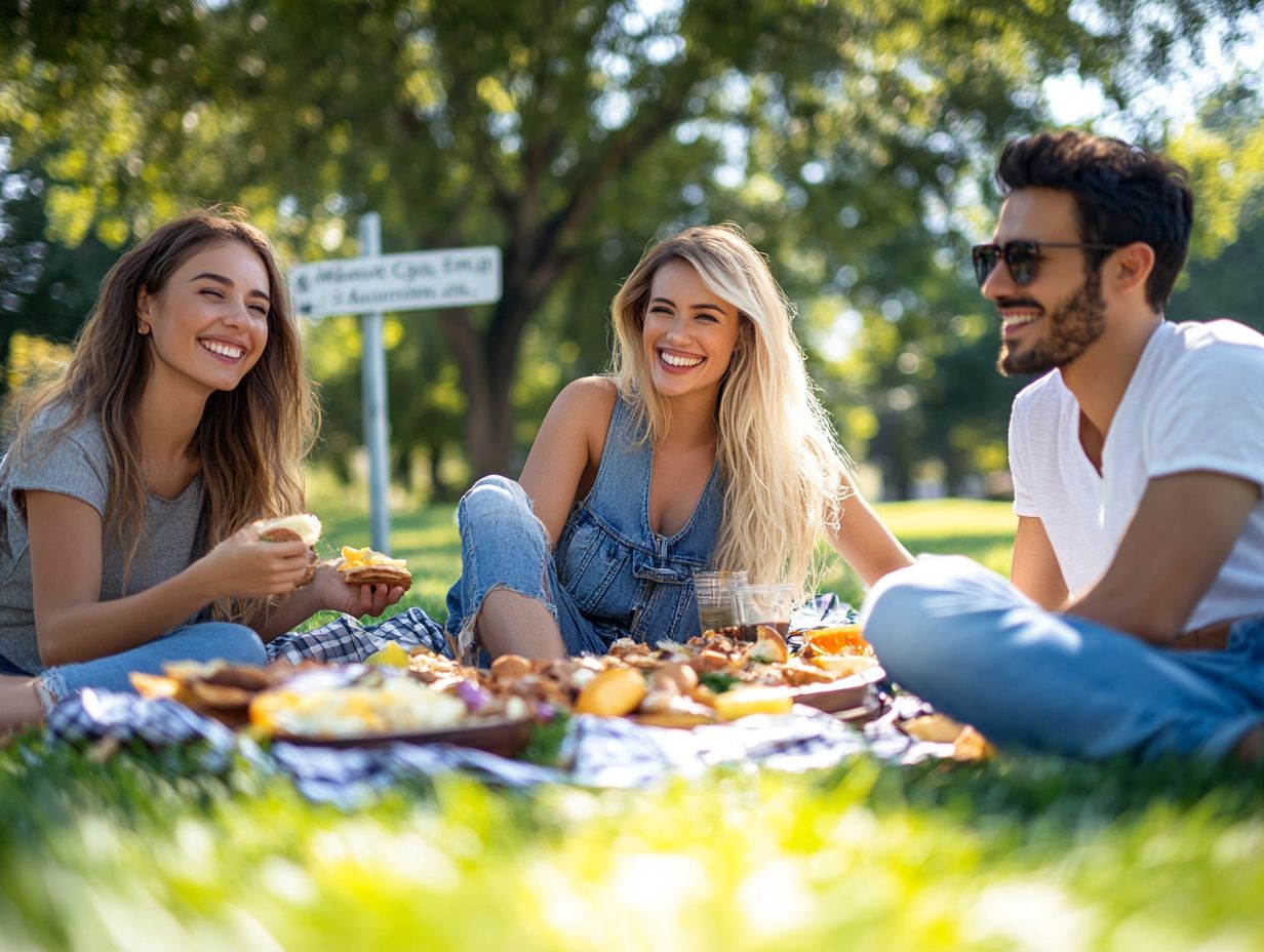 A family enjoying budget-friendly summer activities together.