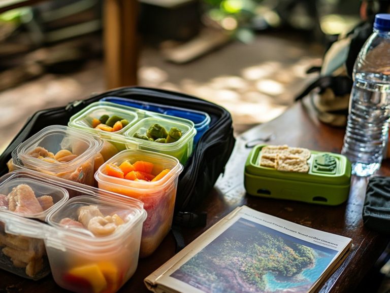 How to Pack Food for Your Travels