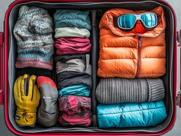 How to Pack for a Ski Trip Lightly