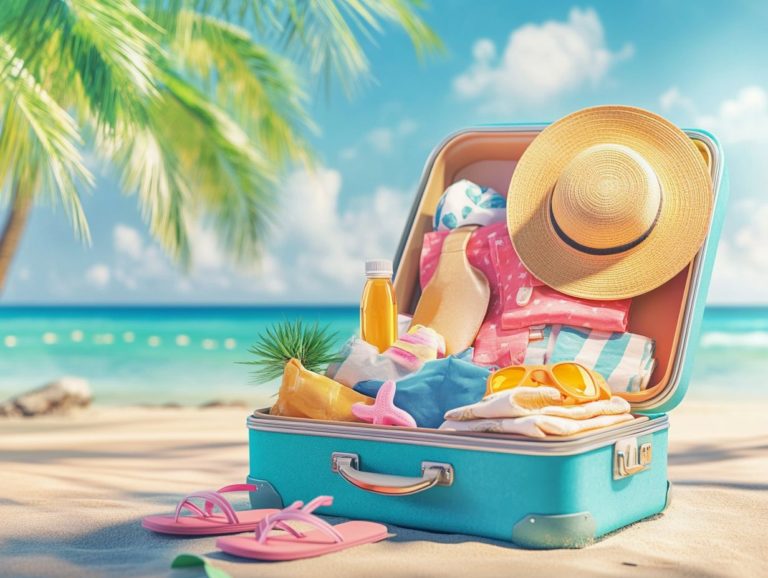 How to Pack for a Tropical Vacation