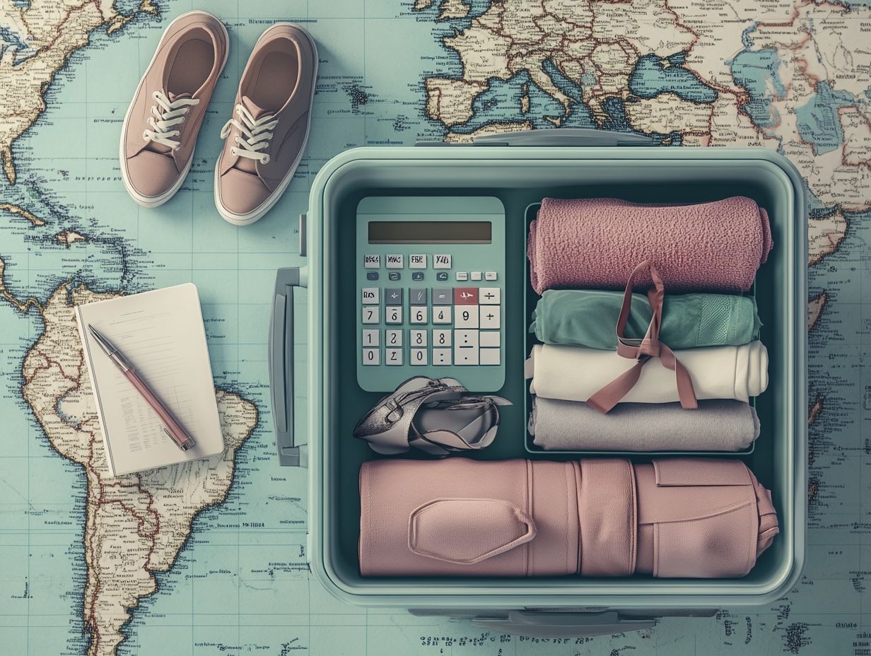 1. How can I pack light and save money on my next trip?