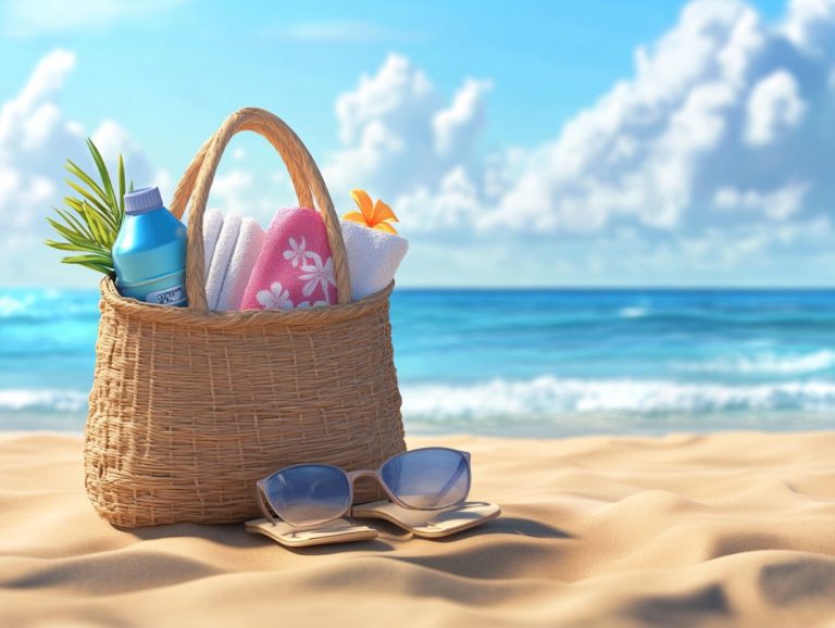 How to Pack Light for Beach Holidays