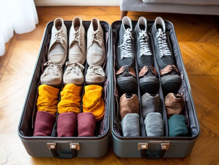 How to Pack Shoes Without the Bulk