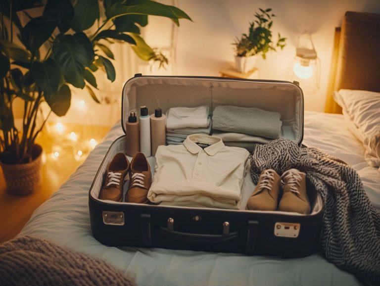 Light Packing for Weekend Getaways