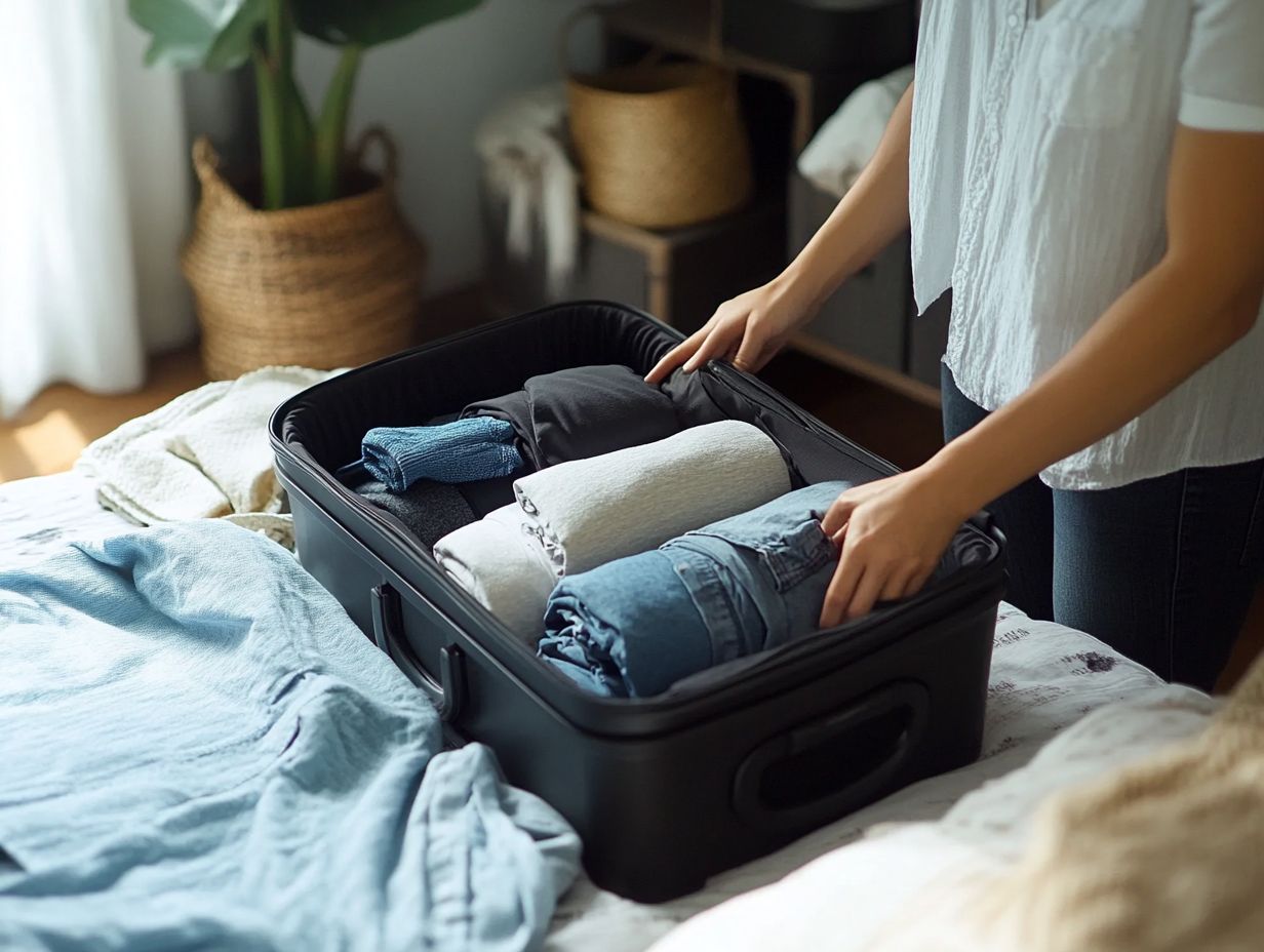 Packing tips for budget travel