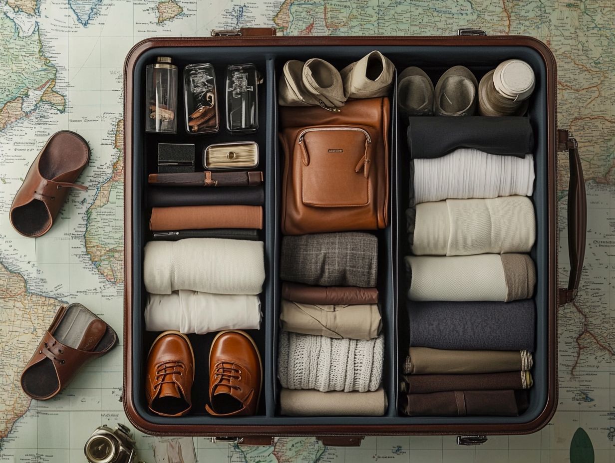 Image illustrating the art of packing and maximizing space