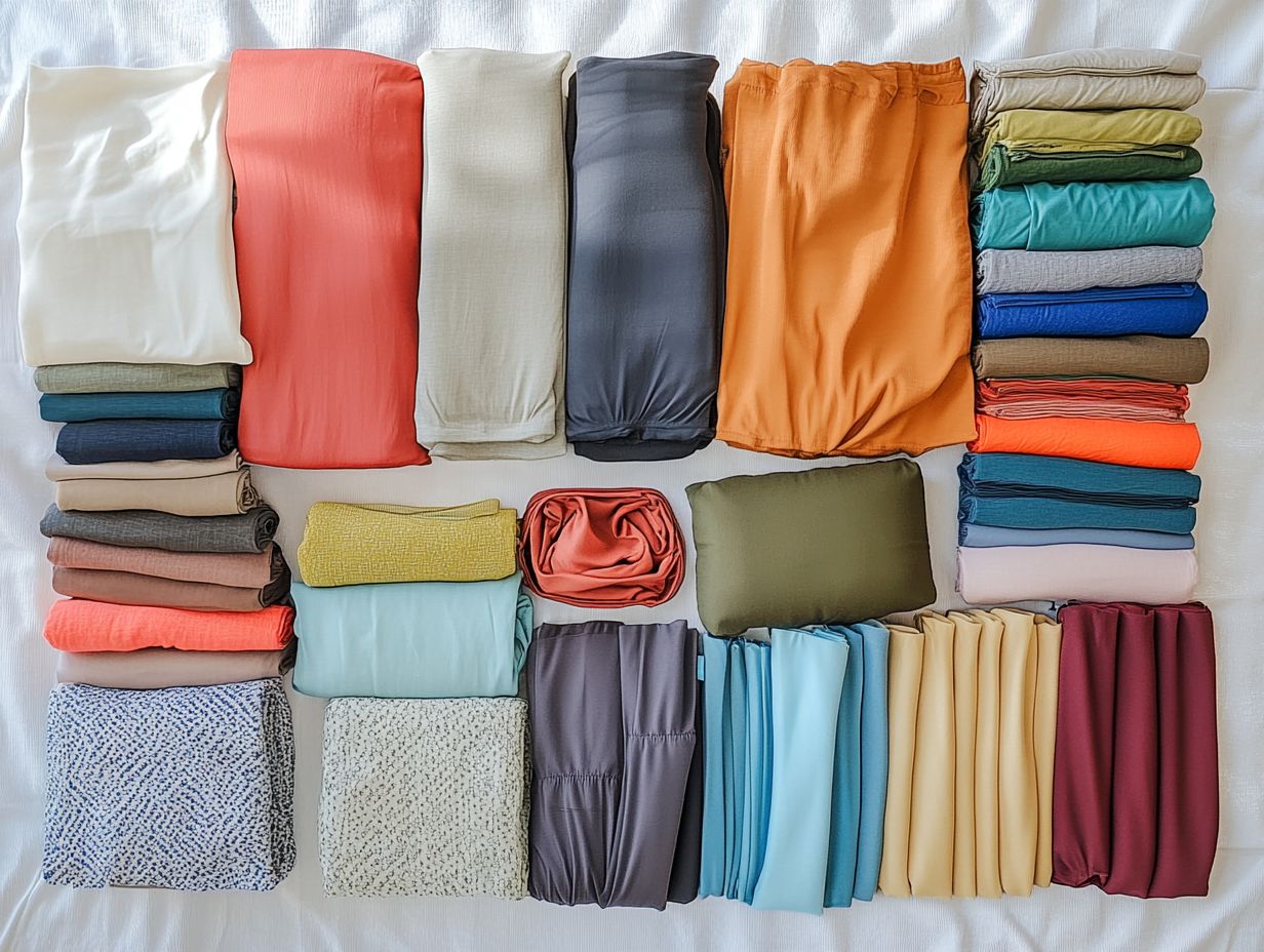 What are the best fabrics for light packing?