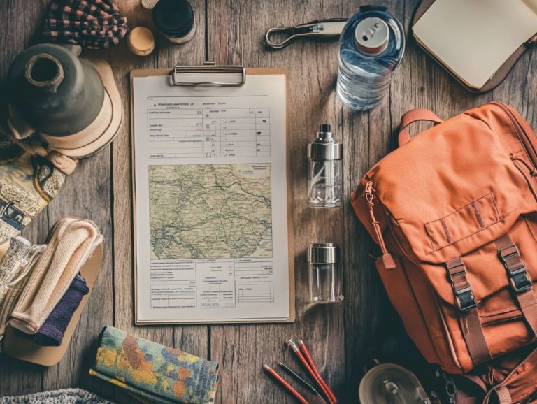 The Ultimate Shoestring Travel Checklist