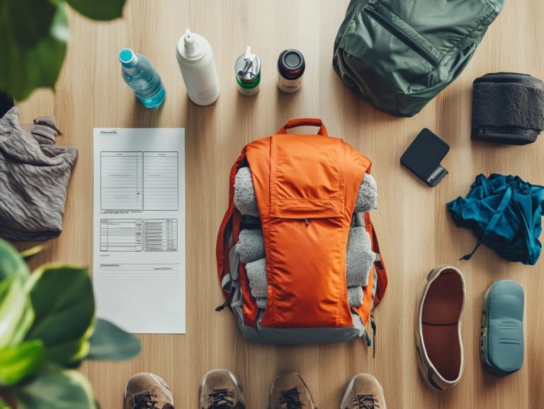 Tips for Packing Light in a Backpack