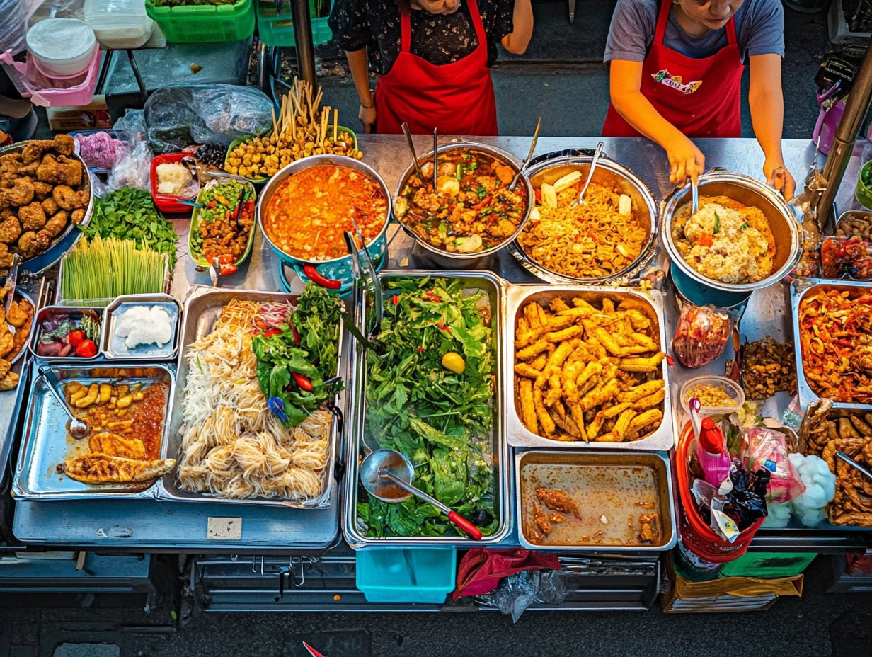 Street food in Bangkok