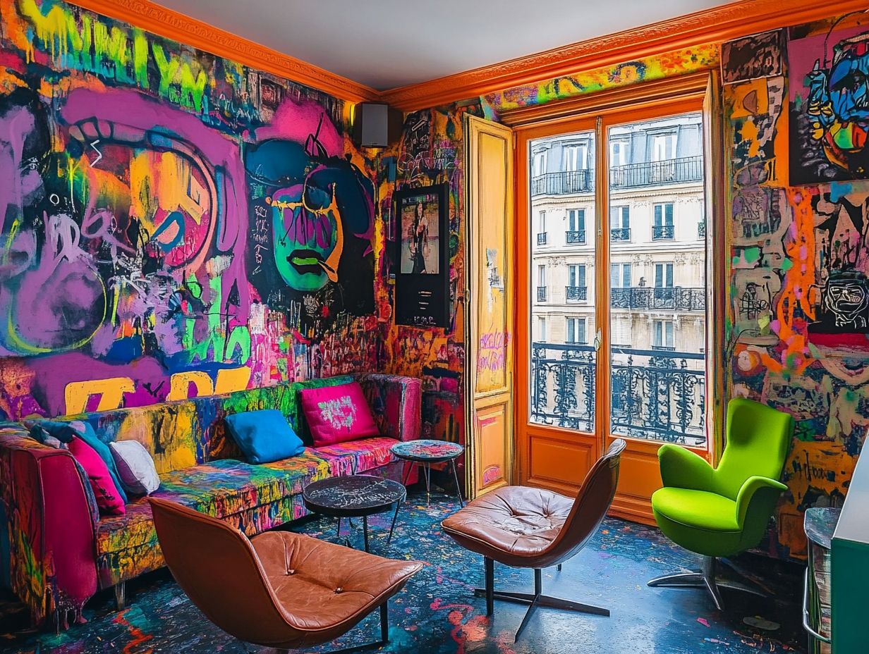 What are the top budget accommodations for art lovers in Paris?