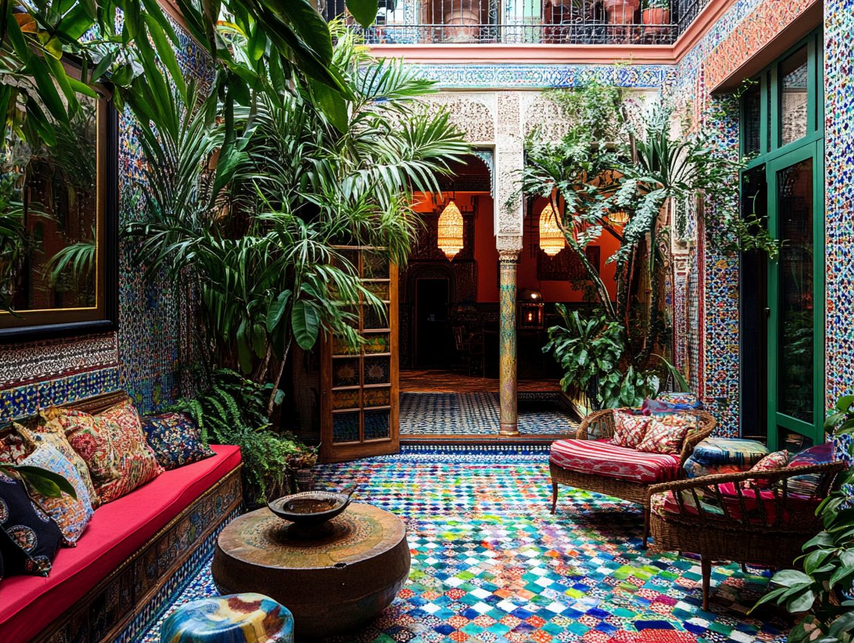 Infographic of Top Budget-Friendly Places to Stay in Marrakech