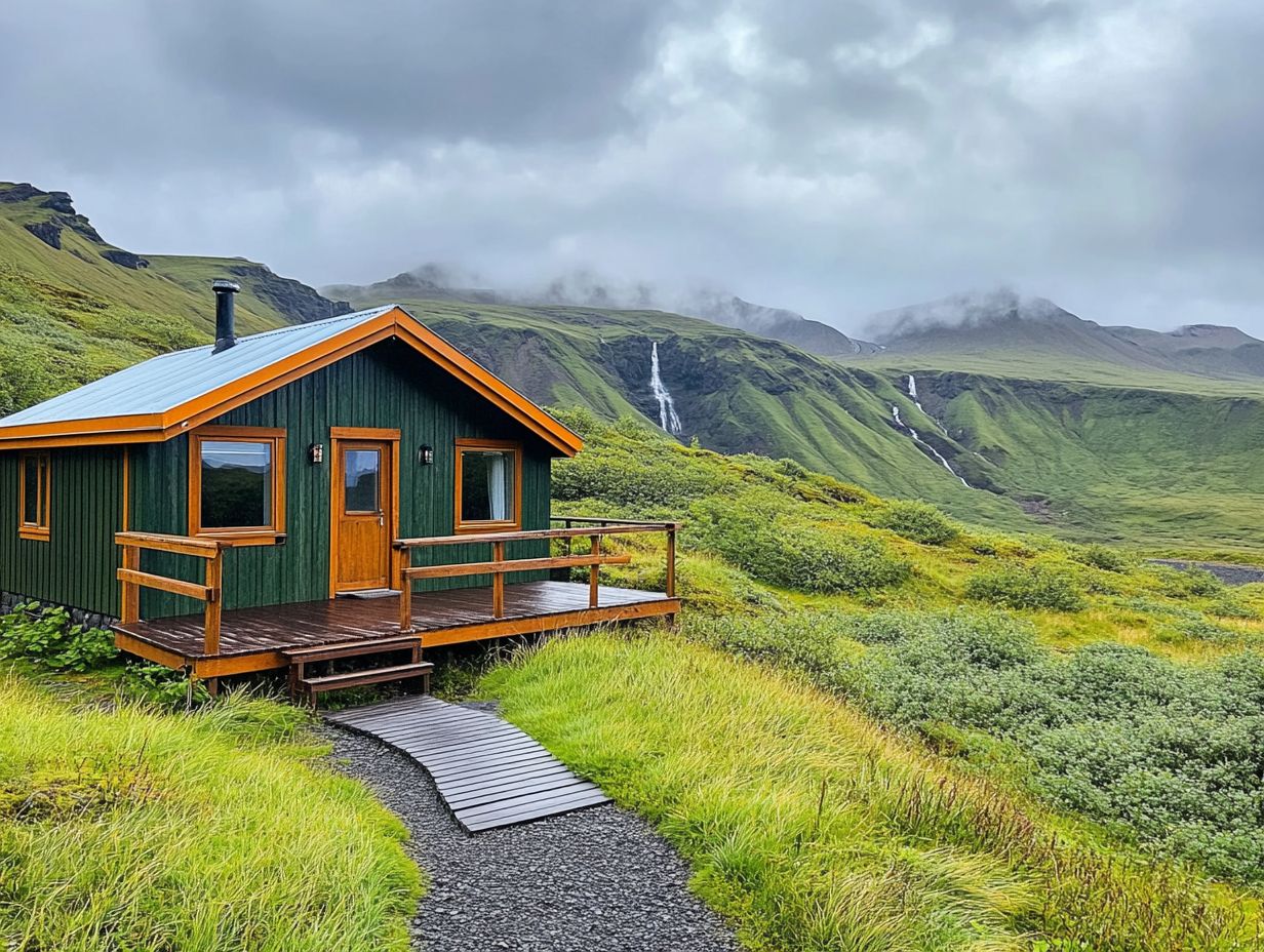 Relaxing in a luxurious yurt with a hot tub under the Northern Lights