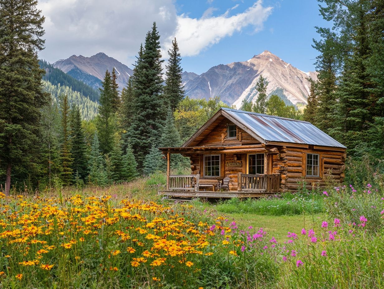 Historic hotel in the Canadian Rockies