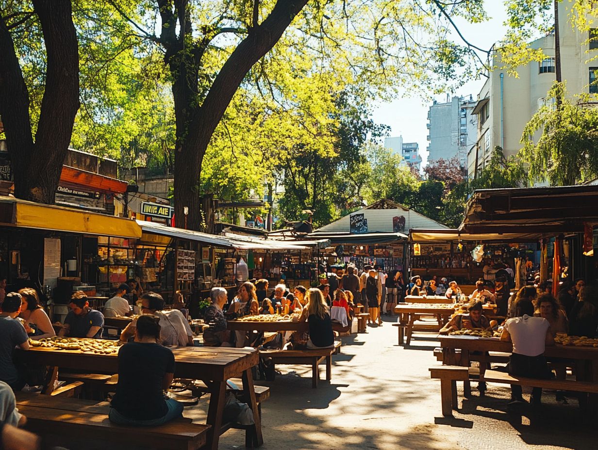 Explore the vibrant dining scene in Buenos Aires.